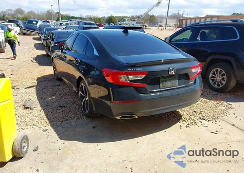 2022 Honda Accord Sport from USA, damaged, VIN 1HGCV1F37NA079711